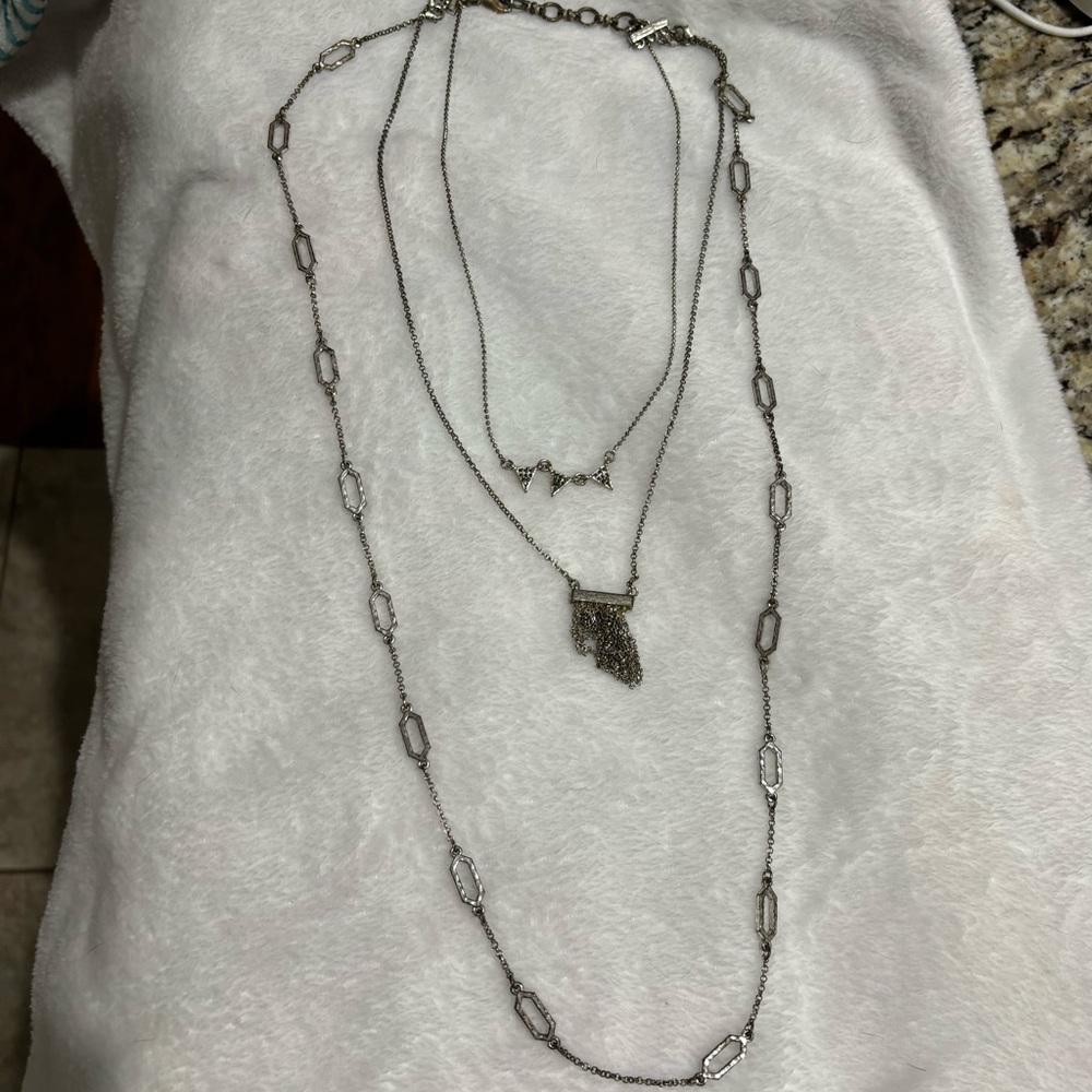 Lucky brand layer necklace